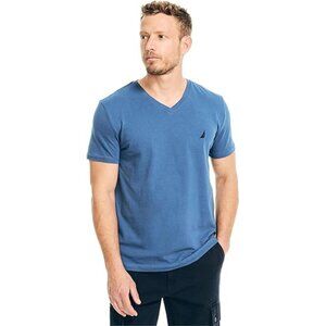 NWT Nautica Men's J-Class Logo V-Neck T-Shirt 3XL